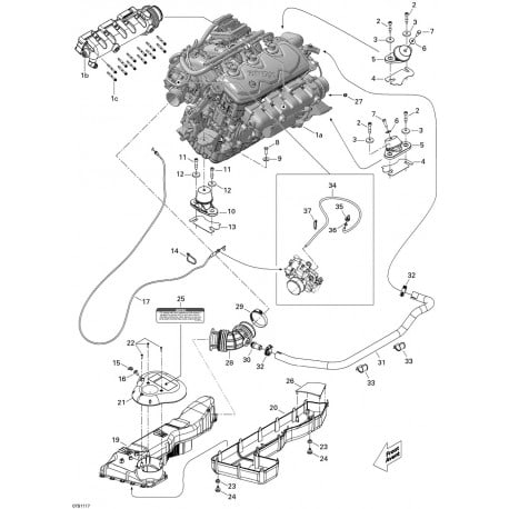 1503DT SEMI * BLOCK-LONG 1503 DT ENGINE