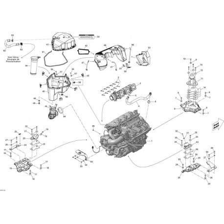 MOTEUR 1503 SEMI*BLOCK-LONG 1503 SCIC