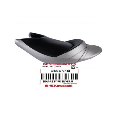 SEAT-ASSY,FR,SILVER BLACK