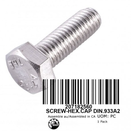 SCREW-HEX.CAP DIN.933A2