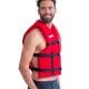 JOBE Nylon Universal Red Life Jacket