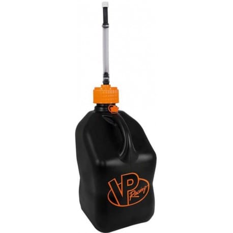 VP racing 20L Black and Orange Square Can (V-Twin Special Series) Can + pipes