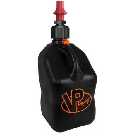 VP racing 20L Black and Orange Square Can (V-Twin Special Series) Can / Auto / Stop cap