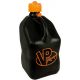 Black and Orange Round Bottle VP racing 20L (V-Twin special series)