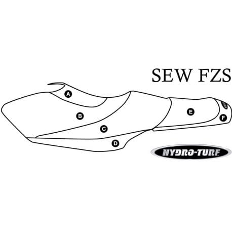 Seat cover for Yamaha FZS (09+)