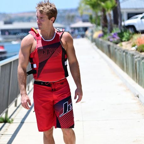 JETTRIBE USCG Hyper Red Vest