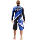 Lycra Man JETTRIBE Race Blue