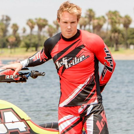 Lycra Man JETTRIBE Race Red