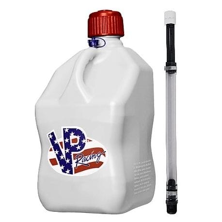 Patriote VP racing 20L White Square Can Can + pipes