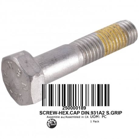 SCREW-HEX.CAP DIN.931A2 S.GRIP