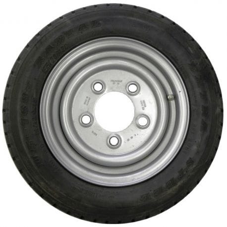 CBS complete wheel (tire mounted on 12" rim)