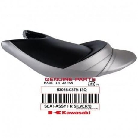 SEAT-ASSY,FR,SILVER BLACK