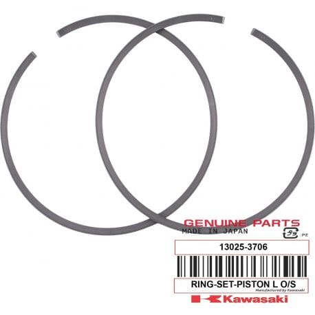 RING-SET-PISTON L,OS 0.50