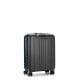 Yamaha black wheeled business cabin suitcase