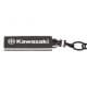 Kawasaki Floating Keychain Black