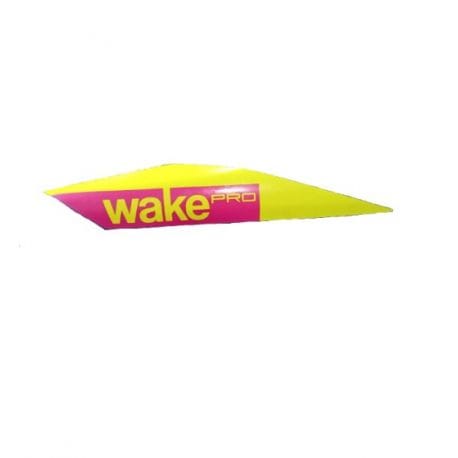 Neon Yellow, ID. Decal WAKE RH