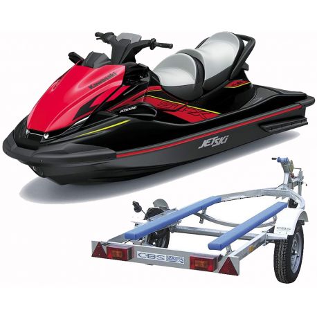 2024 Kawasaki STX 160LX jet ski with 160hp Trailer Pack (jet + trailer)