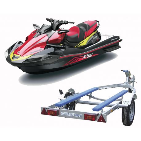 Jet ski Kawasaki Ultra 310X from 2024 Trailer Pack (jet + trailer)