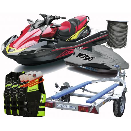 Jet ski Kawasaki Ultra 310X from 2024 Comfort Pack (safety pack + vest + tips + flash light + original transport cover)