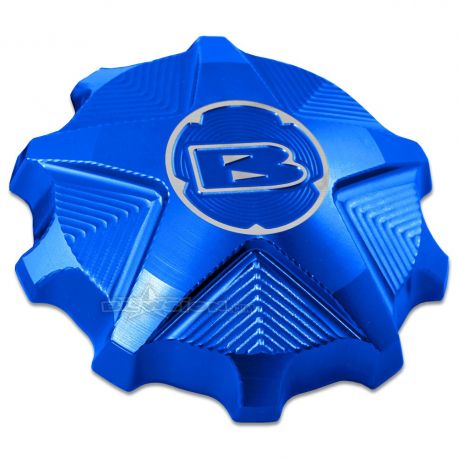 Blowsion aluminum fuel cap for Yamaha Blue