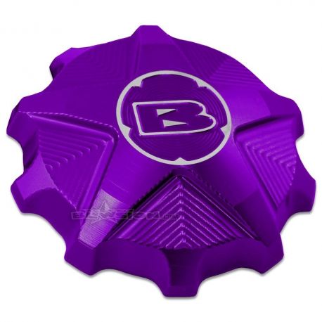 Blowsion aluminum fuel cap for Yamaha Purple