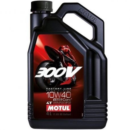 Racing Oil 300V MOTUL 4T - 10w40 - 4L