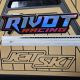 Sticker Holographique RIVOT Racing Grand format