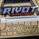 RIVOT Racing Holographic Sticker Large format