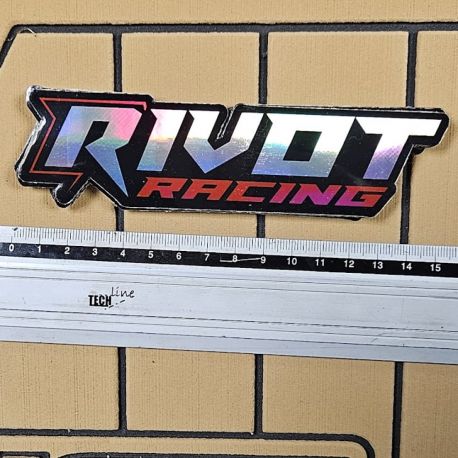 RIVOT Racing Holographic Sticker Small format