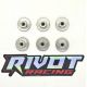 Kit 6 wheel nuts for Kawasaki Ultra 22+