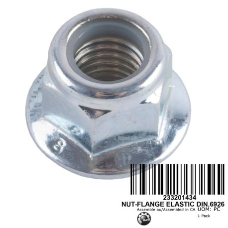 NUT-FLANGE ELASTIC DIN.6926