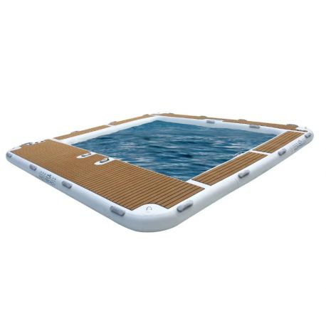 Piscine de luxe Yachtbeach 4.1 x 4.1 x 0.2m