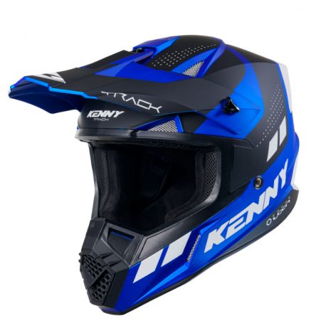 Casque Kenny Track Graphic Candy Blue