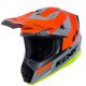 Casque Kenny Track Graphic Grey Orange