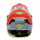 Casque Kenny Track Graphic Grey Orange