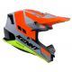 Casque Kenny Track Graphic Grey Orange