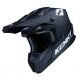 Casque Kenny Track Solid Matt Black Holographic