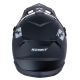 Casque Kenny Track Solid Matt Black Holographic