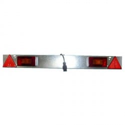 CBS trailer light plate