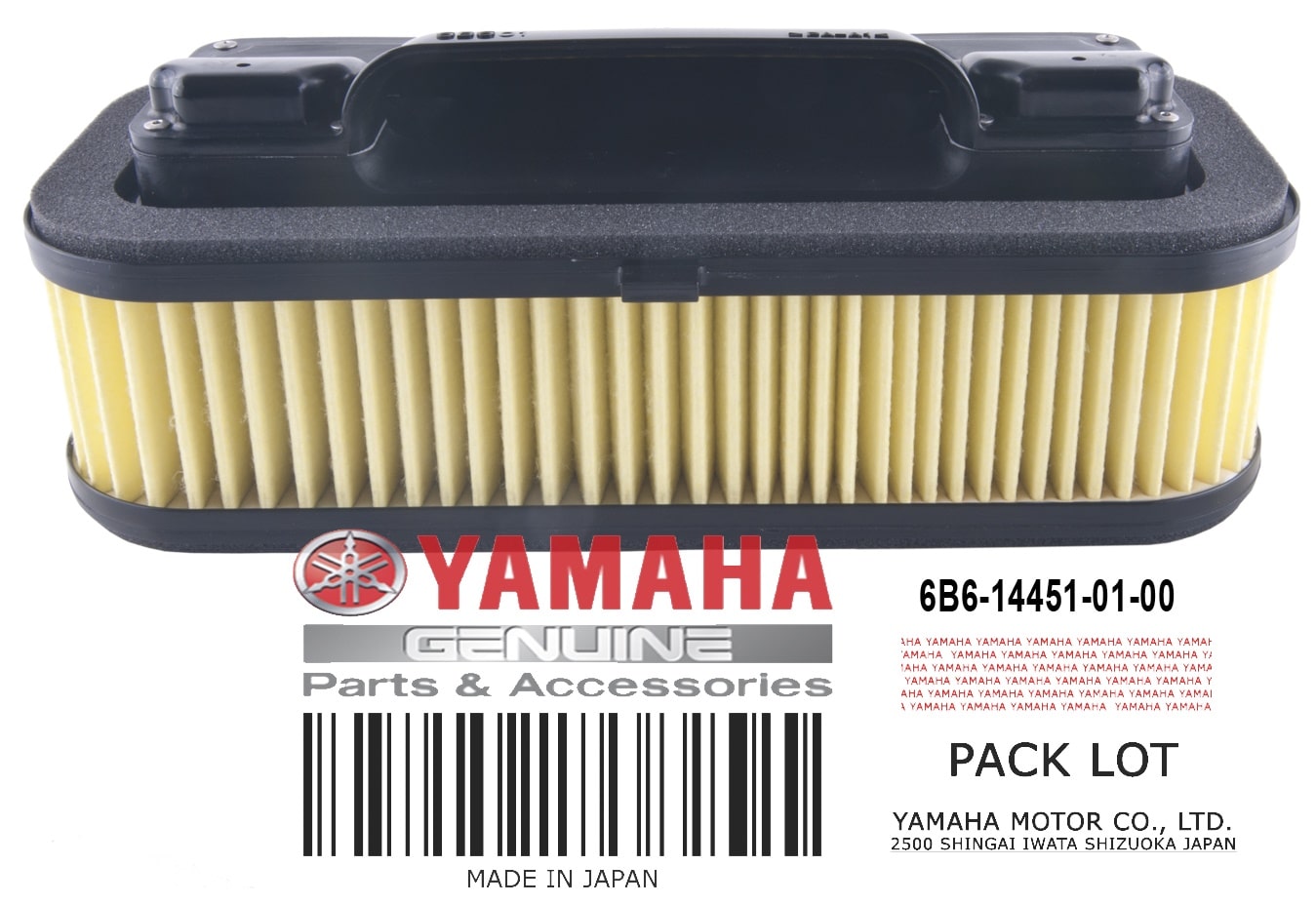 Original air filter Yamaha FX 140 / FX 160 - 6B6144510100 - Promo-jetski