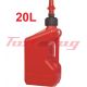 TUFF JUG red 20 liter gasoline can