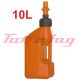 TUFF JUG orange 10 liter gasoline can