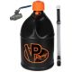 Round Black and Orange Bottle VP racing 20L