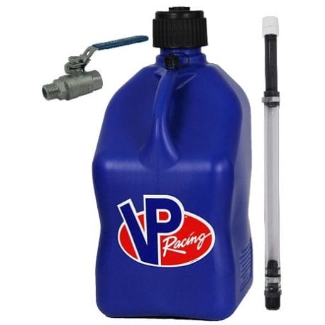 VP racing 20L Blue Square Can Can + pipes + valve