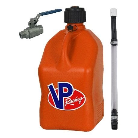 VP racing 20L Orange Square Can Can + pipes + valve