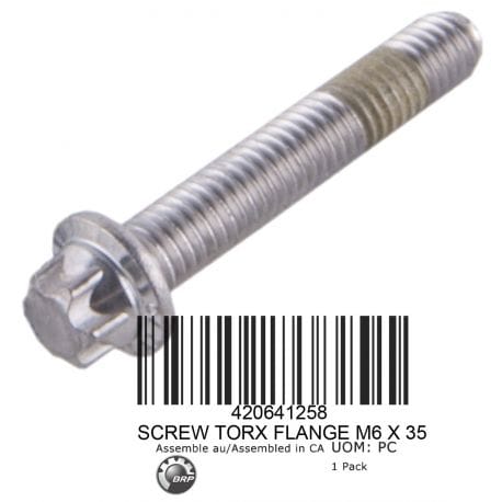 Torx-flanged screw M6 x 35