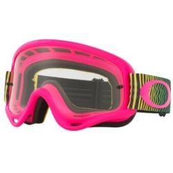 Masque OAKLEY O Frame Shockwave Pink/Yellow/Green écran transparent