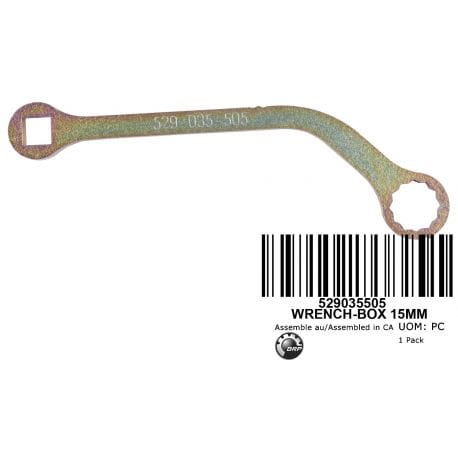 CLE POLYGONALE *WRENCH-BOX 15MM