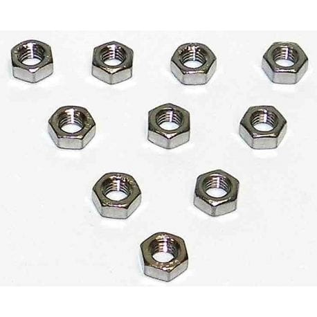 Stainless steel nuts (5 to 10mm) pack of 10 014-600