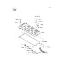 Cylinder Head Cover pour Kawasaki 2013 Ultra 300LX